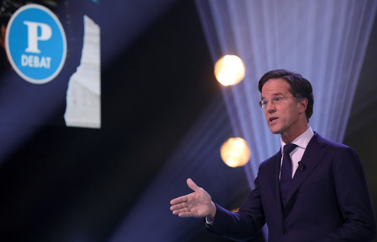 Mark Rutte. Picture: REUTERS/EVA PLEVIER