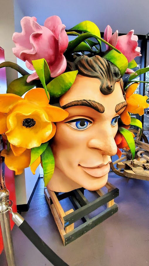 Things to do in New Orleans: Visiting Mardi Gras World. Family friendly, free shuttles can take you here, and a visit will take you 1 - 1.5 hours with multiple float and prop photo ops as well as learning about Mardi Gras