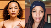 Amanda du-Pont and Masechaba Khumalo were served by Mama Jackie but remain mum.