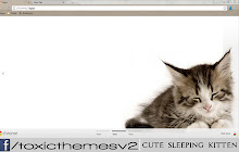 cute sleeping Kitten small promo image