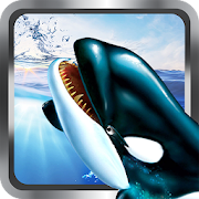 Killer Blue Orca Whale Attack Sim 3D: Whale game  Icon