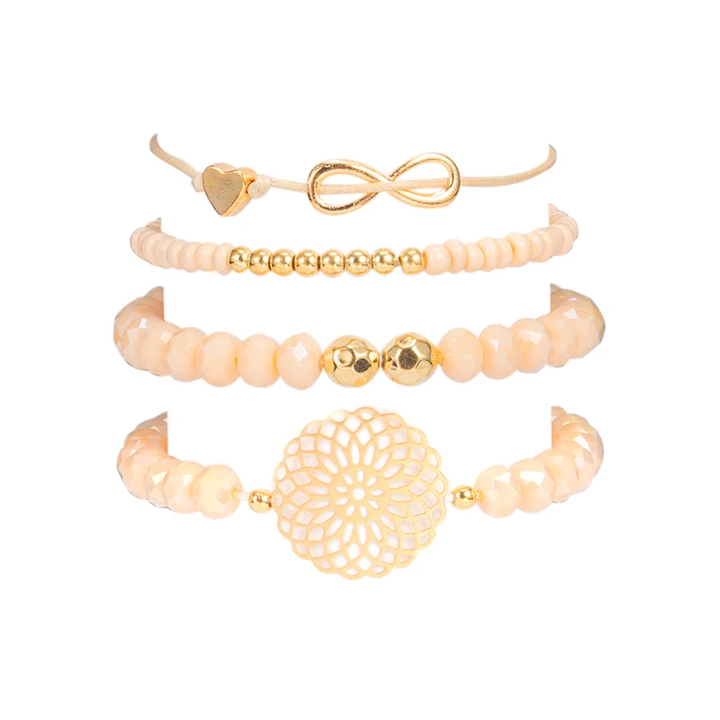 Bracelet en perles à arc