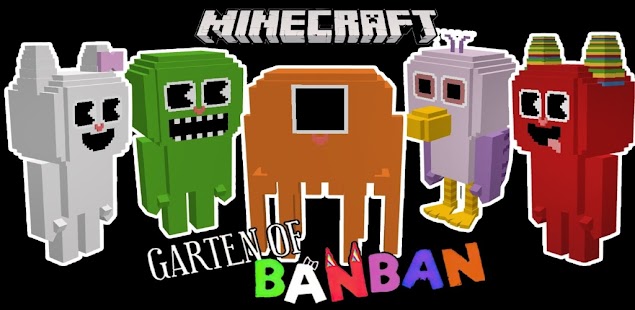 App MCPE Mod Garten of Banban IV Android app 2023 