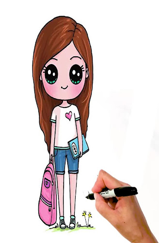 How To Draw Cute Girly And Boys Latest Version For Android Download Apk