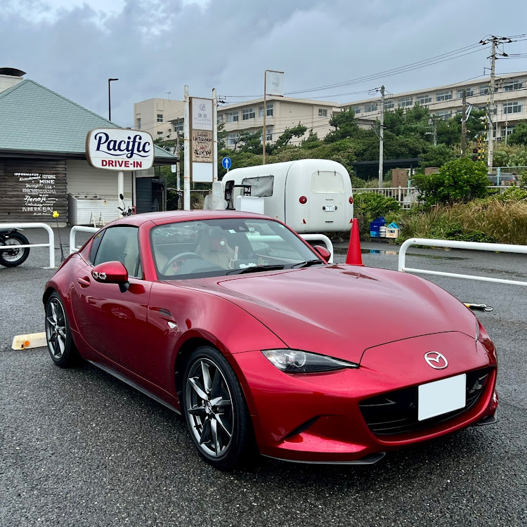 ロードスターRFのいつもいいね＆コメントありがとうございます🥰・初秋湘南ツーリング・松ちゃんさんいつもありがとうございます・富士山に関するカスタム事例の投稿画像3枚目