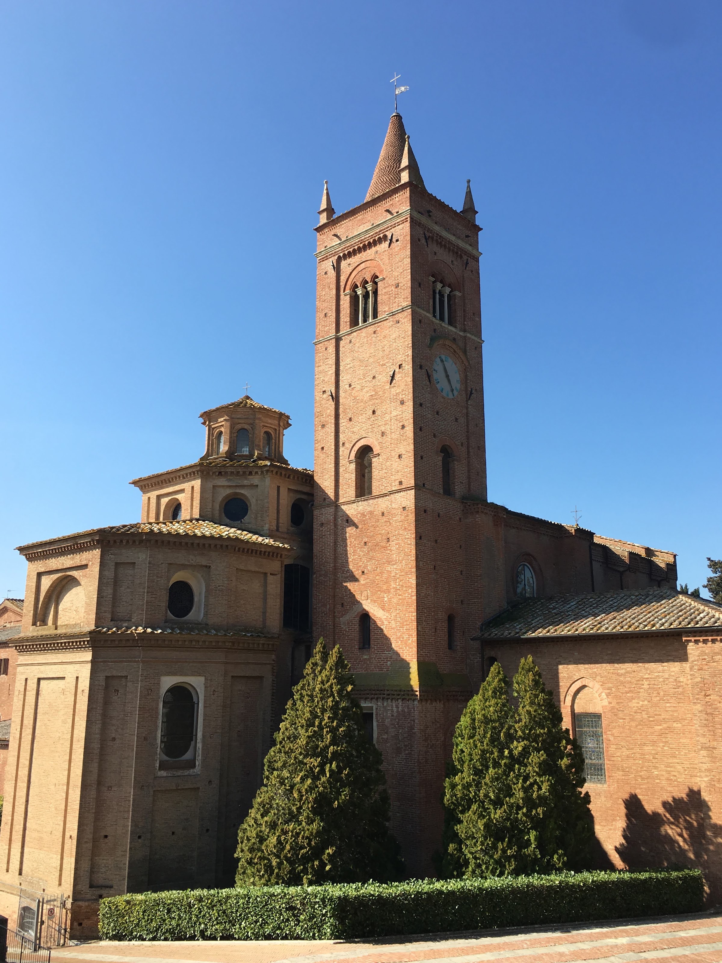 De abdij van Monte Oliveto Maggiore, Asciano