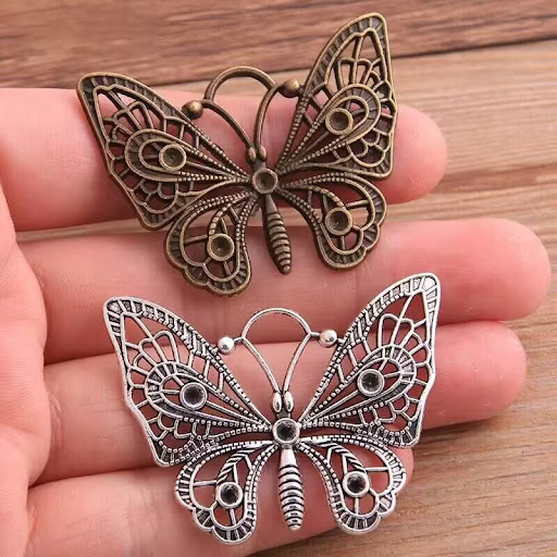 Title 4, Hollow Butterfly Jewelry Mobile Phone Pendant, ...