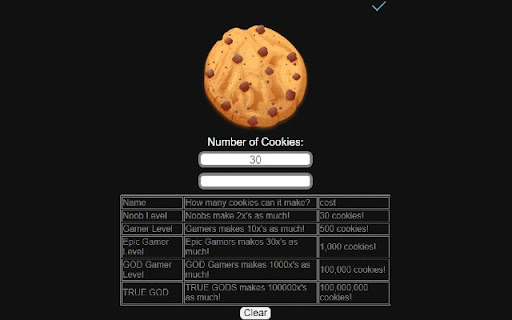 Cookie Clicker