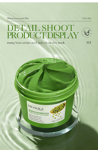 Title 12, Mung Bean Clay Mask Pore Cleaning Deeply cleans...