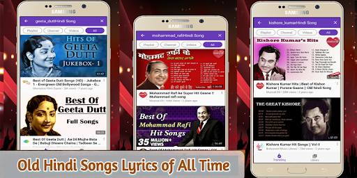 Screenshot Indian Video Hind Old Songs