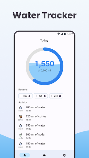 Screenshot Water Tracker - Drink Reminder