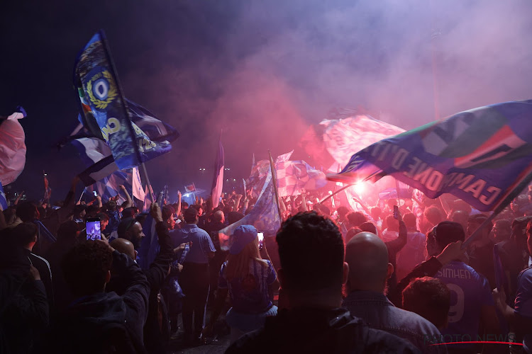 🎥 Toute la ville de Naples s'est embrasée ce jeudi soir 