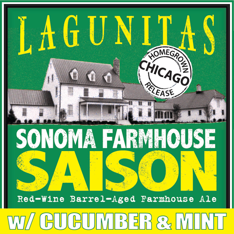 Logo of Lagunitas Sonoma Farmhouse Saison With Cucumber And Mint