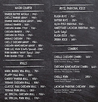 Geeta Canteen menu 2