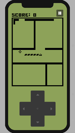 Screenshot Snake Game Classic Retro Nokia