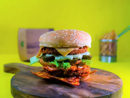 Chicken Monster Decker Burger