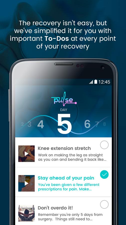 Pulse Postop Care Screen 3