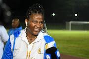 Shauwn Mkhize during the DStv Premiership match between Royal AM and Orlando Pirates at Chatsworth Stadium on May 27, 2022 in Chatsworth.