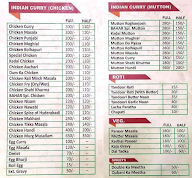 Bahar Family Restaurant menu 1