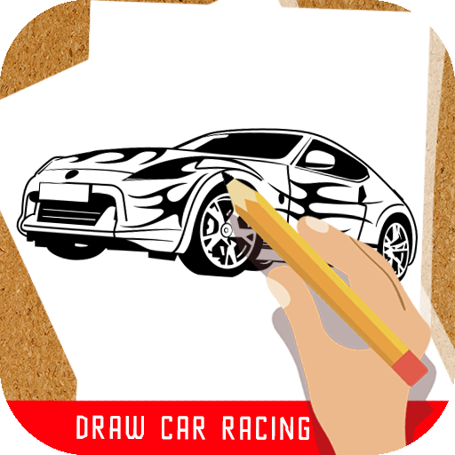How to draw racing car