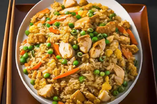 Double Egg Chicken Fried Rice