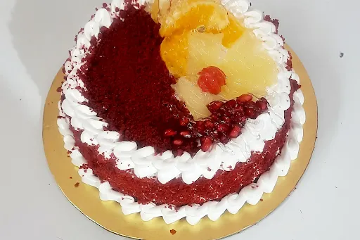 Red Velvet Fruit Cake [1 Kg]