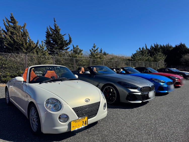 コペンのアロハガーデン館山オフ・かみさんとドライブ・コペン好きな人と繋がりたい・黄金アジフライ・オープンドライブ最高に関するカスタム事例の投稿画像13枚目