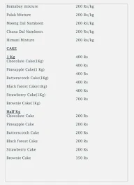 S.K Bikaneri Namkeen & Bakers menu 3