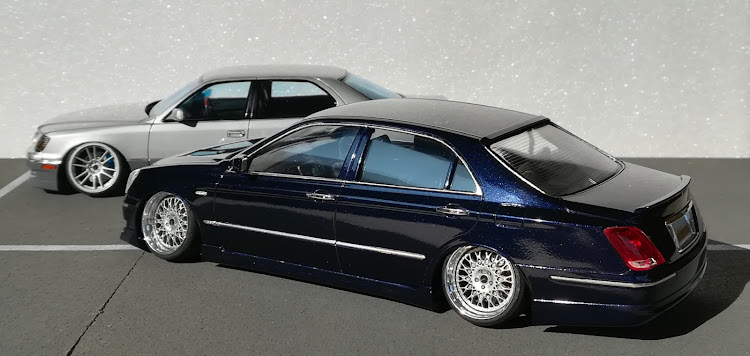 S.Tスポーツ✌️さんが投稿したマジェスタ・セルシオ・プラモ・ホイールチェンジ・プラモデルに関するカスタム事例の投稿画像8枚目