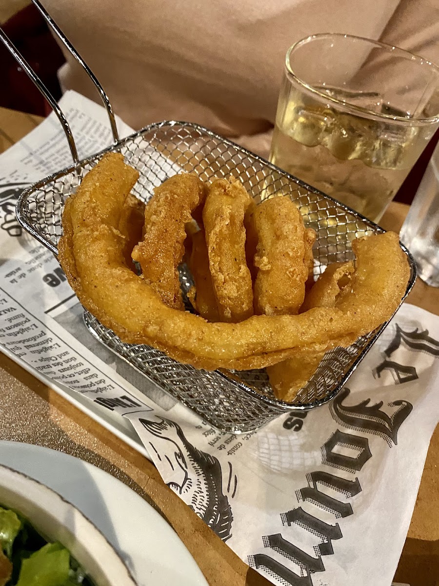 Gluten-Free Onion Rings at Veravin 2.0