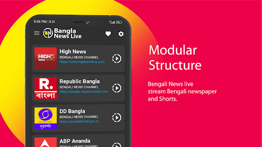 Screenshot Bengali News Live TV: খবর