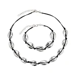 Black Line Silver Shell