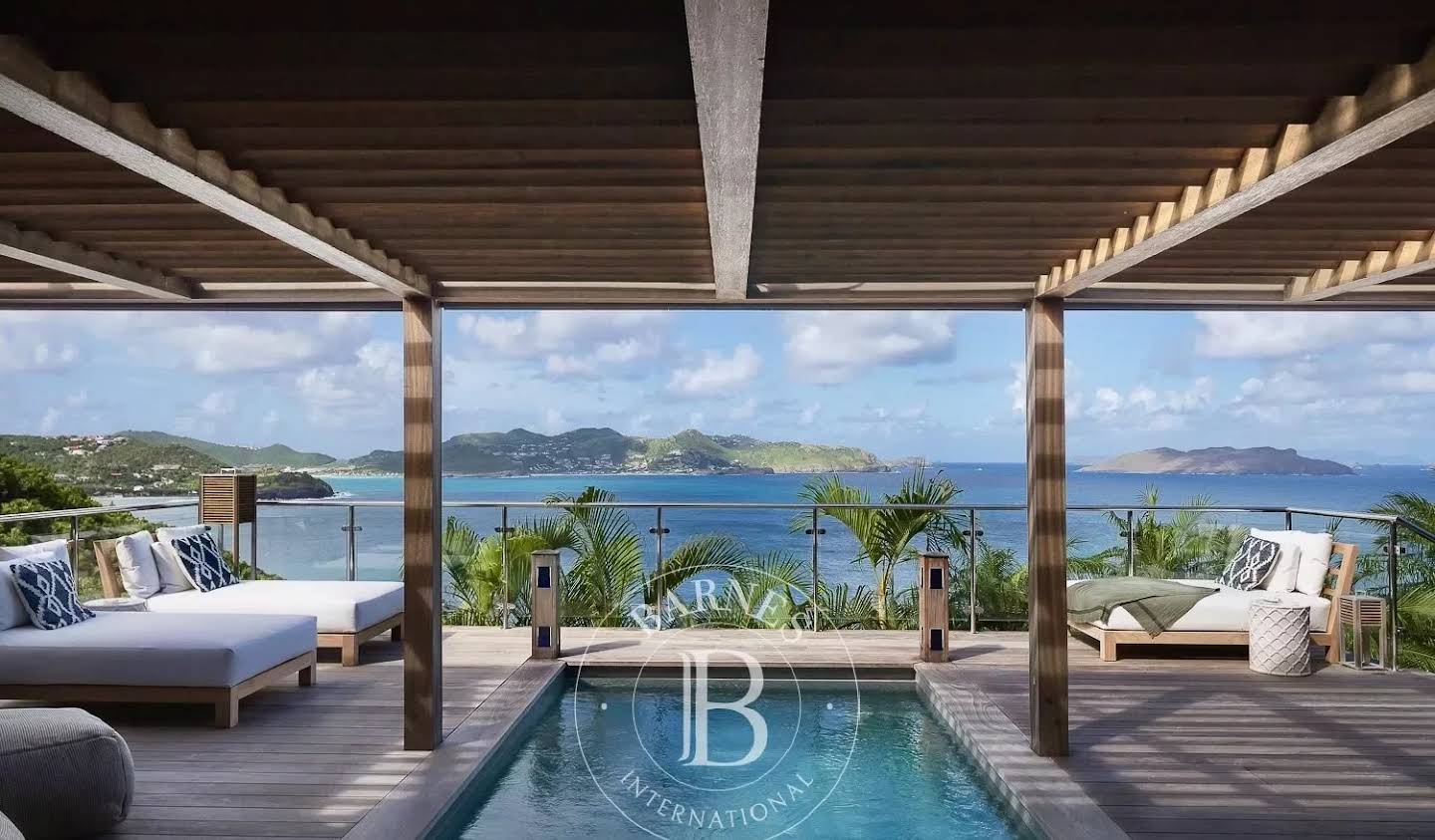 Villa avec piscine et terrasse Saint Barthelemy