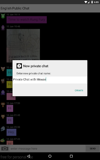 Anonymous secret chat Stealthy