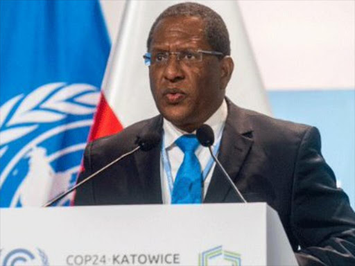 Environment CS Keriako Tobiko in Poland for COP24. /COURTESY