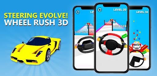 Steering Evolve! Wheel Rush 3D