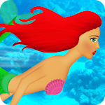 mermaid swimming underwater Apk