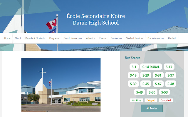 École Secondaire Notre Dame High School chrome extension