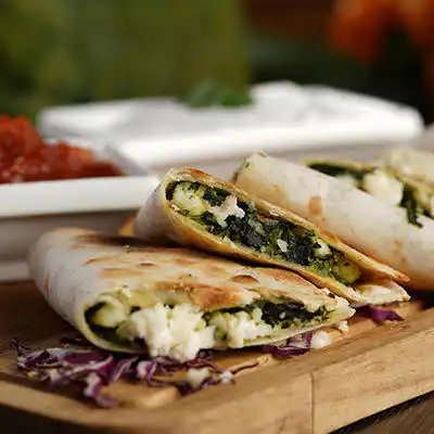 Feta And Spinach Quesadillas