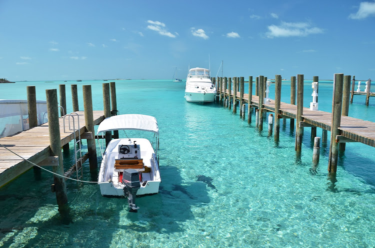 Exuma Cays in the Bahamas.