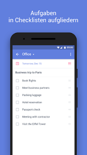TickTick-Aufgabenlisten Screenshot
