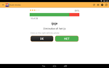 Dutch Definite Articles Aplicații Pe Google Play