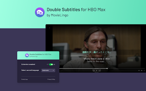 Double Subtitles for HBO Max by MovieLingo