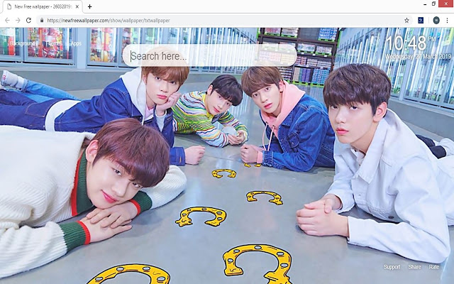 TXT wallpaper HD new tabs