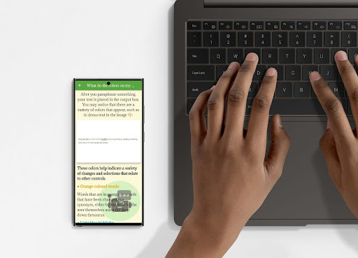 Screenshot Paraphrasing Tool Guide