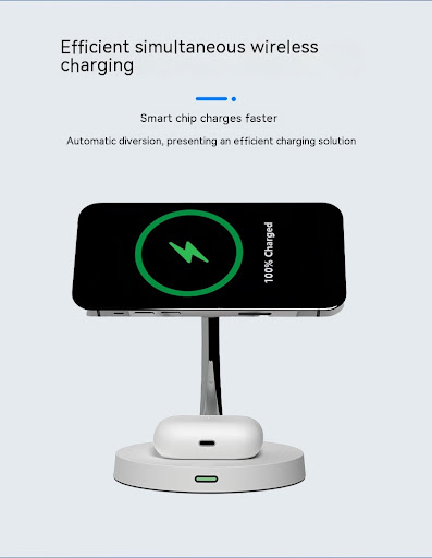 Title 6, 15W Magnetic Three-in-One Night Light Charging ...