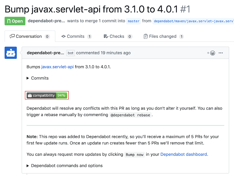 Dependabot Compatibility Rate