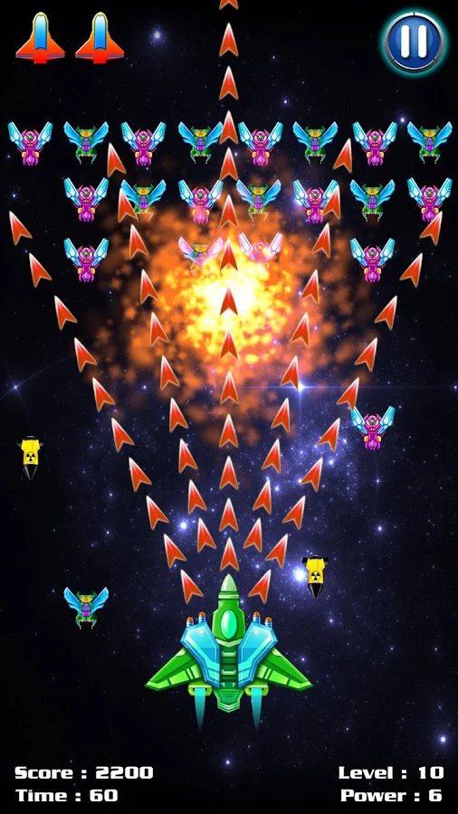   Galaxy Attack: Alien Shooter- 스크린샷 