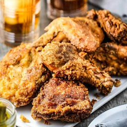 Southern Fried Chicken w/cornbread