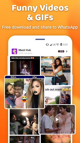 MastiHub: Hindi Non Veg Joke, Download Funny Video - Latest version for  Android - Download APK